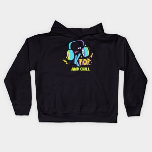 K-Pop And Chill Kids Hoodie